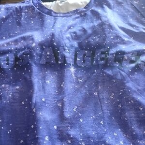 Los Angeles Starry Night Blue Tee